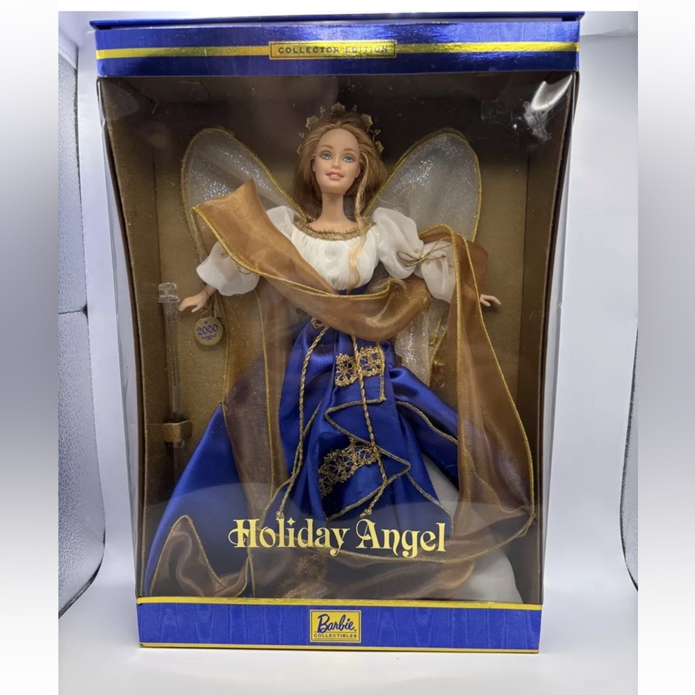 Holiday Angel Collector Edition Barbie Doll 2000 Mattel 28080 RARE HTF NIB NEW
